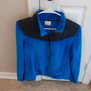 Women's Blue and Black Jacket